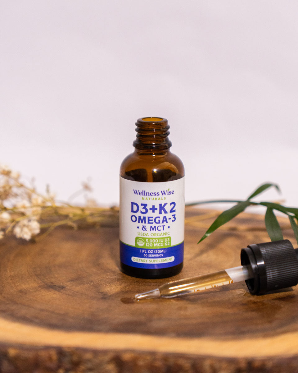 D3+K2 Omega-3 MCT Oil