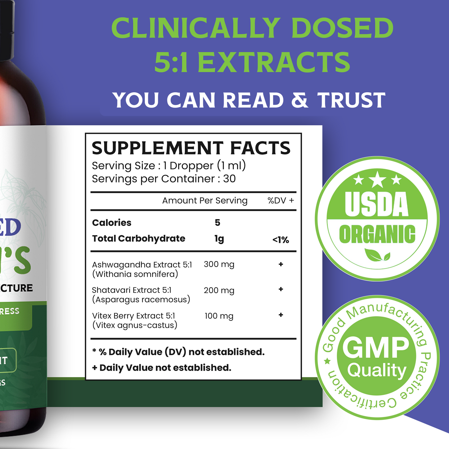 Calm & Collected Ashwagandha Tincture