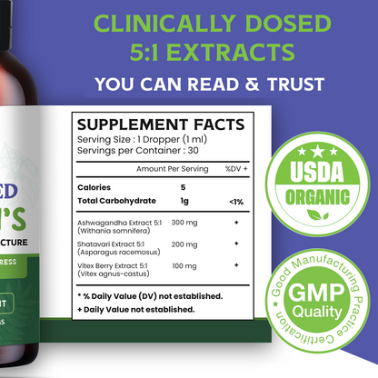 Calm & Collected Ashwagandha Tincture